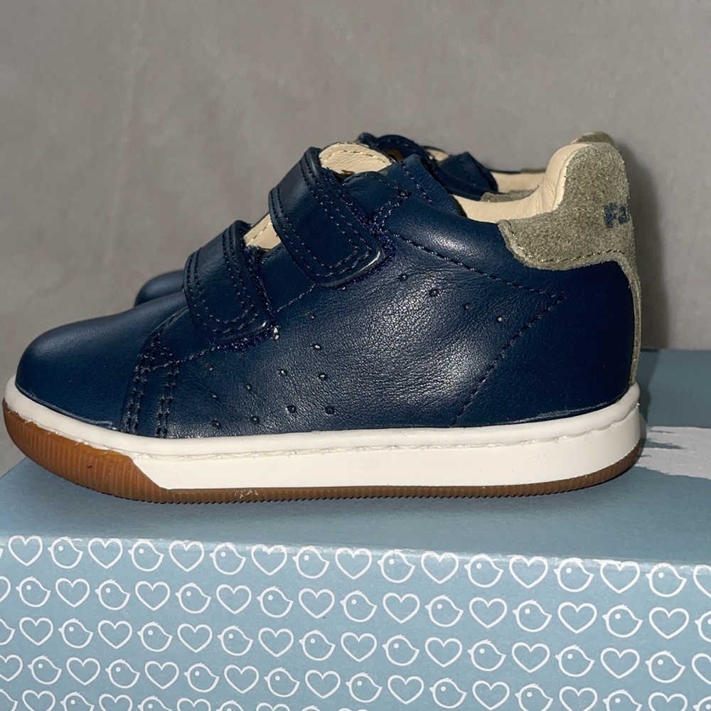 NWT Falcotto Adam Sneaker in Navy-Militare - Picture 12 of 16